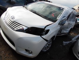 2013 Toyota Sienna Limited White 3.5L AT 4WD #Z24597